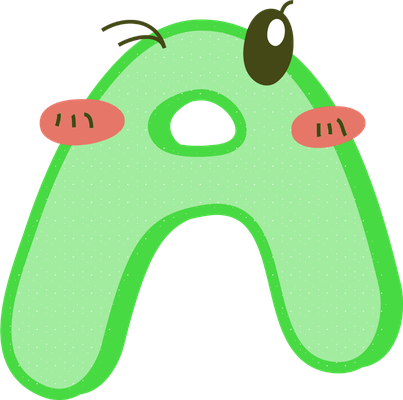 lettre - alphabet - éducation - smiley émoticône émoji cartoon clipart illustration - artémotic