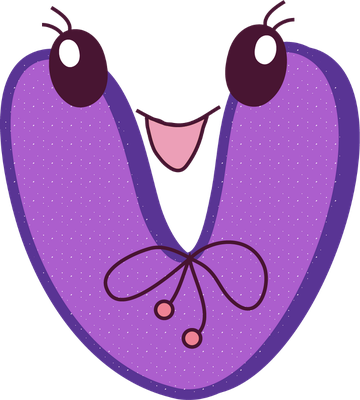 lettre - alphabet - éducation - smiley émoticône émoji cartoon clipart illustration - artémotic