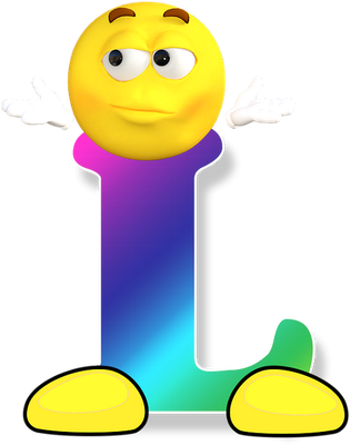 lettre - alphabet - éducation - smiley émoticône émoji cartoon clipart illustration - artémotic