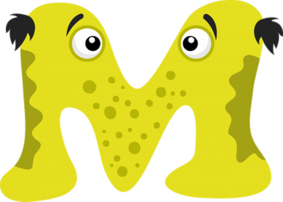 lettre - alphabet - éducation - smiley émoticône émoji cartoon clipart illustration - artémotic