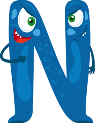 lettre - alphabet - éducation - smiley émoticône émoji cartoon clipart illustration - artémotic
