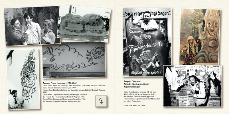 Leopold F. Grausams Werke in Deutsch-Wagram