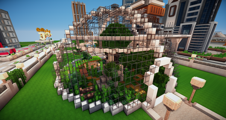 Die JannisCity - Minecraft Häuser bauen Webseite!