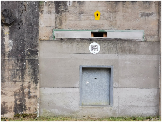 Gesichert und für die Überwinterung von Fledermäusen optimiert – Bunker in Bossow