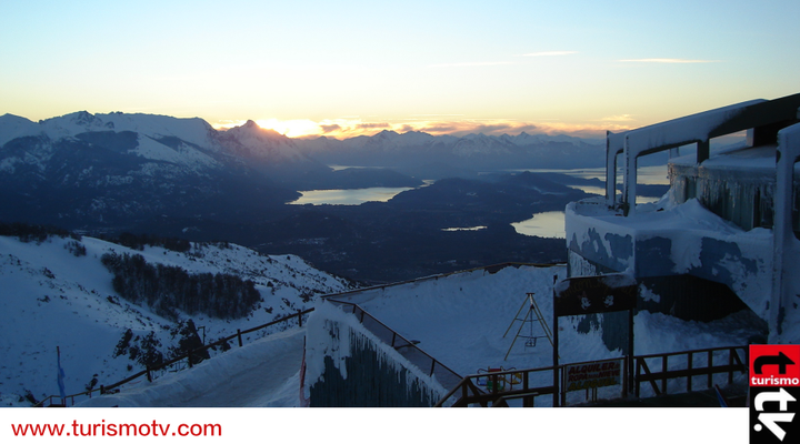 Atardecer en el cerro Otto Bariloche