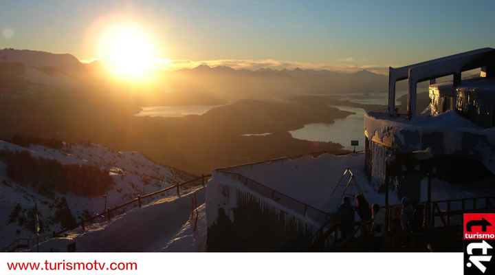 Atardecer en el cerro Otto Bariloche