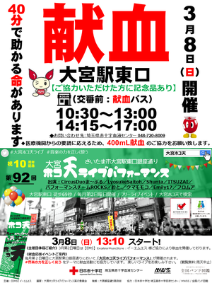献血ポスター