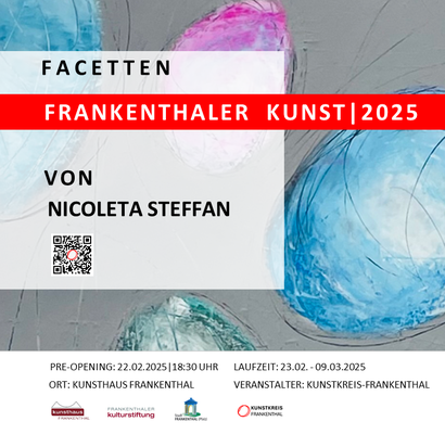 FLYER FACETTEN.FRANKENTHALER KUNST 2025 KUNSTKREIS-FRANKENTHAL