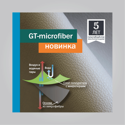 Коллекция экокожи GT (auto-microfiber)
