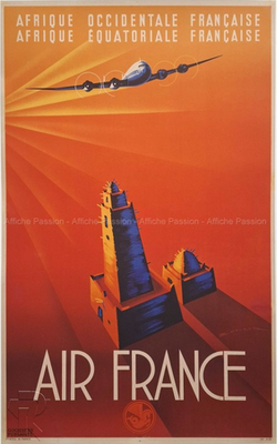 Air France - Afrique occidentale francais - Edmond Maurus