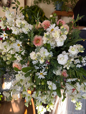 1月flower lesson春花のいけこみ