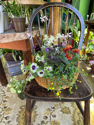 5月flower lesson/Garden Basket