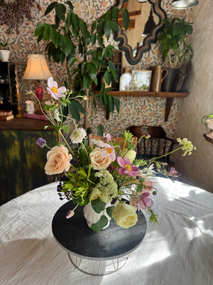 10月flower lesson/秋のアレンジメント