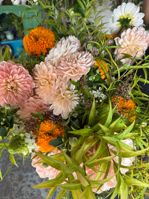 9月flower lesson/夏の終わりのいけ込み