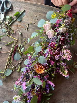 9月advance class/植物を紡ぐ....グリーンガーランド