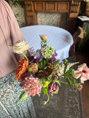 3月flower lesson/スプリングブーケ