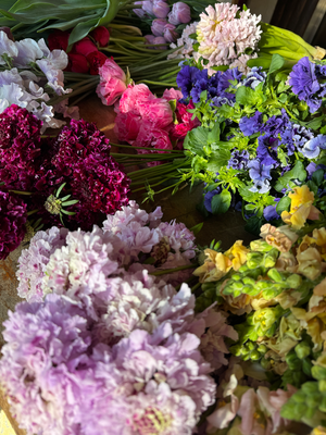 3月flower lesson/スプリングブーケ