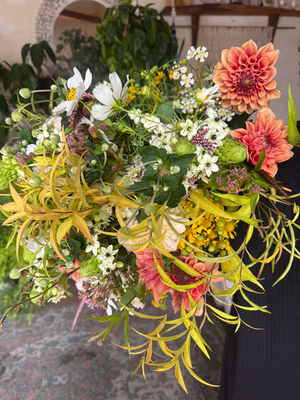 9月flower lesson/夏の終わりのいけ込み