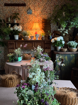 5月flower lesson/Garden Basket