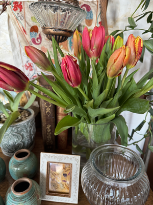 1月flower lesson春花のいけこみ