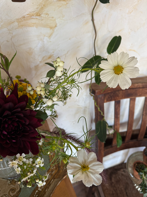 9月flower lesson/夏の終わりのいけ込み