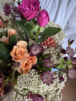 10月flower lesson/秋のアレンジメント