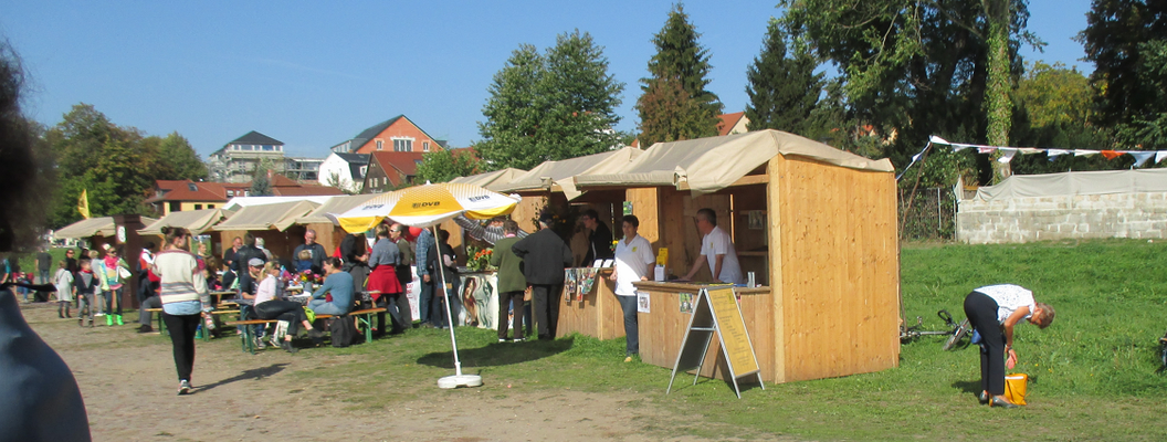 SG DVB Infostand zur 700 Jahrfeier Loschwitz