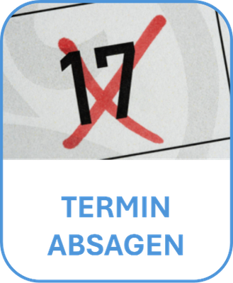 Termin absagen