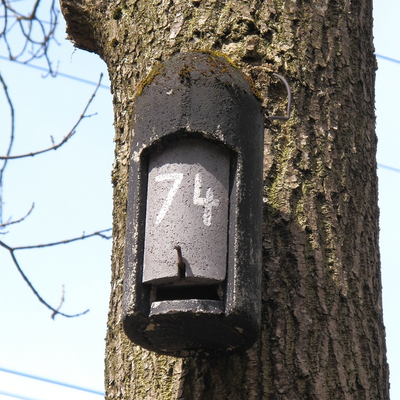 Rundkasten aus Holzbeton