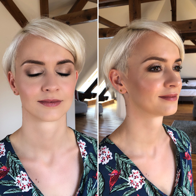 Braut Make-Up für Ina