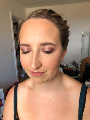 Braut Make-Up für Sarah