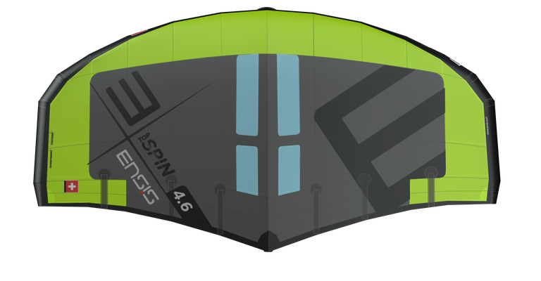 Ensis Wing Top Spin Boom Wing Yellow in 4.6m² 