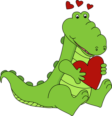 crocodile - animal rampant - animaux - smiley émoticône émoji cartoon clipart illustration - artémotic