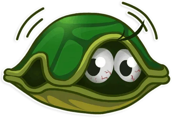 tortue terrestre - animal rampant - animaux - smiley émoticône émoji cartoon clipart illustration - artémotic