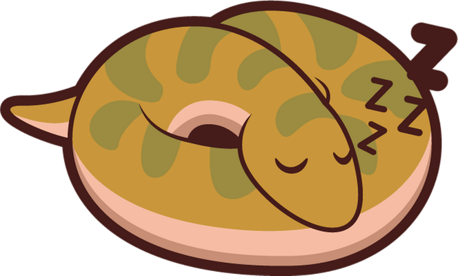 serpent - animal rampant - animaux - smiley émoticône émoji cartoon clipart illustration - artémotic