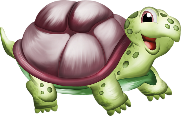 tortue terrestre - animal rampant - animaux - smiley émoticône émoji cartoon clipart illustration - artémotic