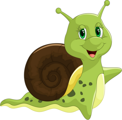 escargot - animal rampant - animaux - smiley émoticône émoji cartoon clipart illustration - artémotic