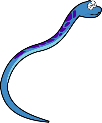 serpent - animal rampant - animaux - smiley émoticône émoji cartoon clipart illustration - artémotic