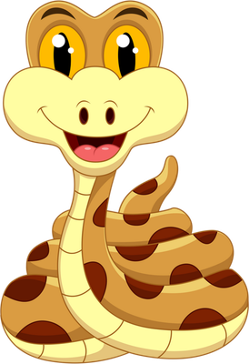 serpent - animal rampant - animaux - smiley émoticône émoji cartoon clipart illustration - artémotic