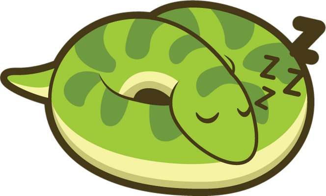 serpent - animal rampant - animaux - smiley émoticône émoji cartoon clipart illustration - artémotic