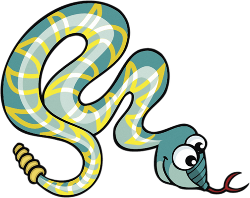 serpent - animal rampant - animaux - smiley émoticône émoji cartoon clipart illustration - artémotic