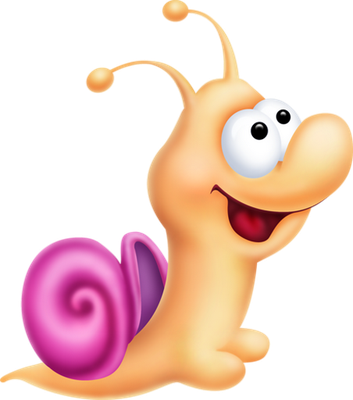 escargot - animal rampant - animaux - smiley émoticône émoji cartoon clipart illustration - artémotic