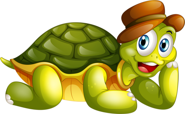 tortue terrestre - animal rampant - animaux - smiley émoticône émoji cartoon clipart illustration - artémotic
