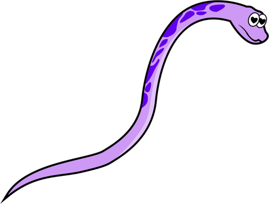 serpent - animal rampant - animaux - smiley émoticône émoji cartoon clipart illustration - artémotic