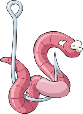 ver - animal rampant - animaux - smiley émoticône émoji cartoon clipart illustration - artémotic