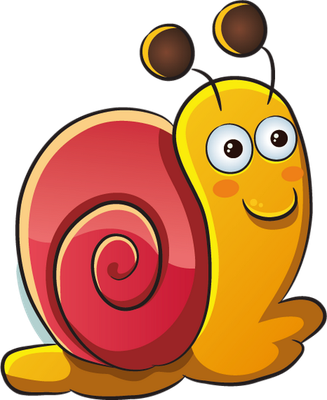 escargot - animal rampant - animaux - smiley émoticône émoji cartoon clipart illustration - artémotic