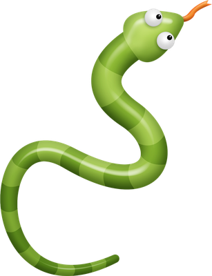 serpent - animal rampant - animaux - smiley émoticône émoji cartoon clipart illustration - artémotic