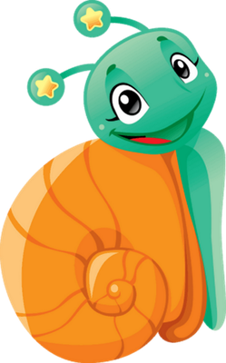 escargot - animal rampant - animaux - smiley émoticône émoji cartoon clipart illustration - artémotic