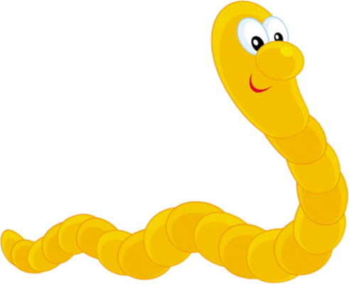 ver - animal rampant - animaux - smiley émoticône émoji cartoon clipart illustration - artémotic