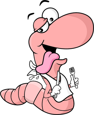 ver - animal rampant - animaux - smiley émoticône émoji cartoon clipart illustration - artémotic